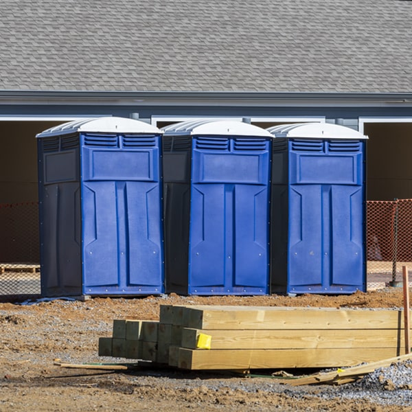 how do you ensure the porta potties are secure and safe from vandalism during an event in Stokesdale